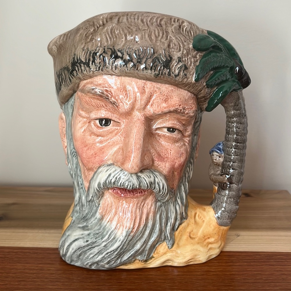 Royal Doulton Robinson Crusoe Character Jug D6532